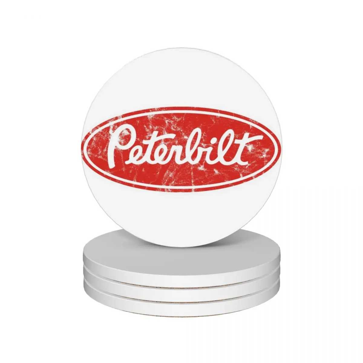 Peterbilt logo (distressed) Ceramic Coasters (Set of 4) for table Cup for tea Coasters
Peterbilt logo (distressed) Ceramic Coasters (Set of 4) for table Cup for tea Coasters