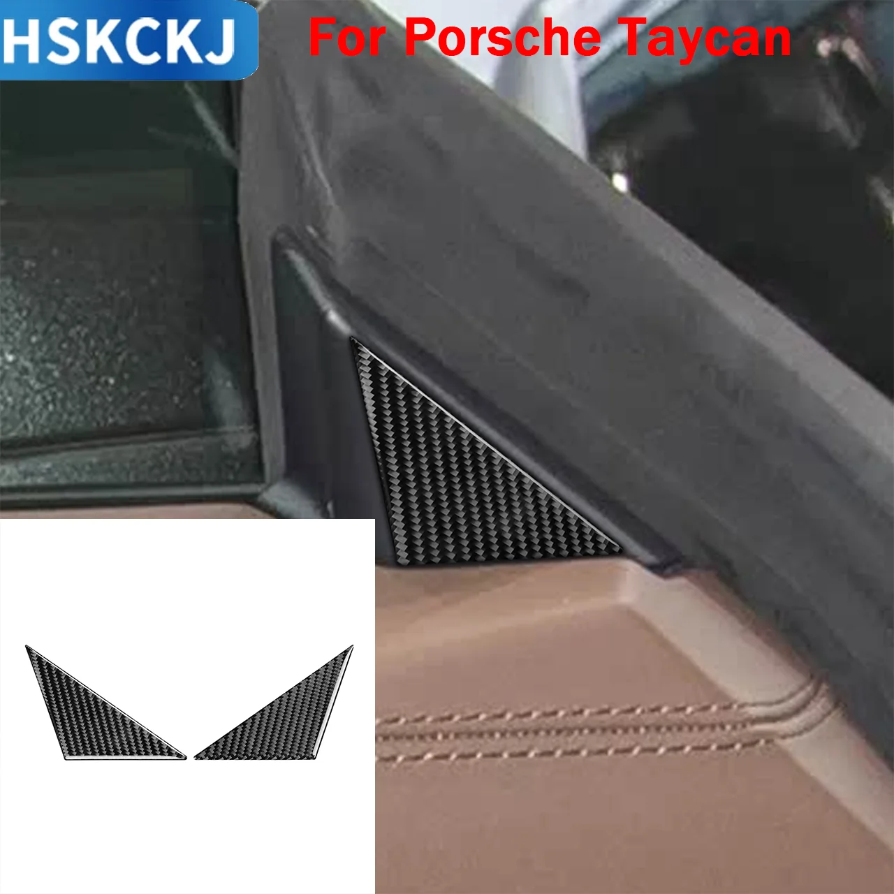 Для Porsche Taycan 2019-2026: Декоративная накладка из углеродного волокна на внутреннюю дверную панель (треугольная панель А-стойки), аксессуары для авто
Для Porsche Taycan 2019-2026: Декоративная накладка из углеродного волокна на внутреннюю дверную панель (треугольная панель А-стойки), аксессуары для авто