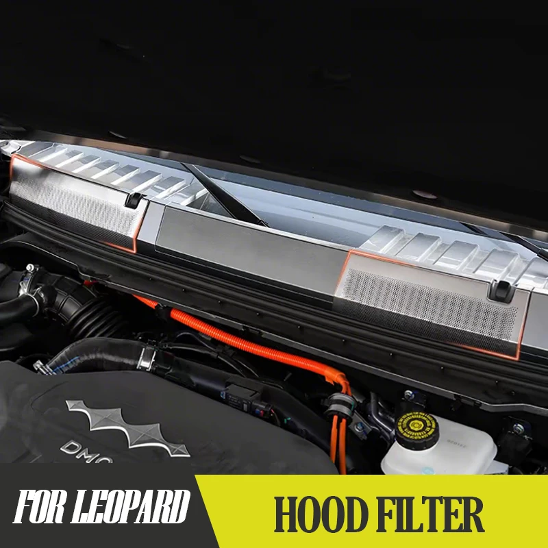 For BYD Leopard 5 Front Hood Insect Screen & Air Intake Protection Kit – Ultimate Bug and Debris Defense
For BYD Leopard 5 Front Hood Insect Screen & Air Intake Protection Kit – Ultimate Bug and Debris Defense