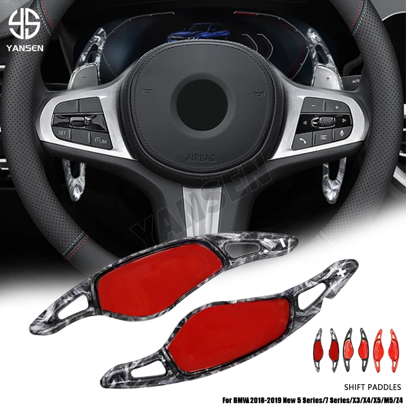 2Pcs Car Steering Wheel Shift Paddle Shifter Extension For BMW 5 7 Series G32 G11 G14 G30 X5 X6 X7
2Pcs Car Steering Wheel Shift Paddle Shifter Extension For BMW 5 7 Series G32 G11 G14 G30 X5 X6 X7