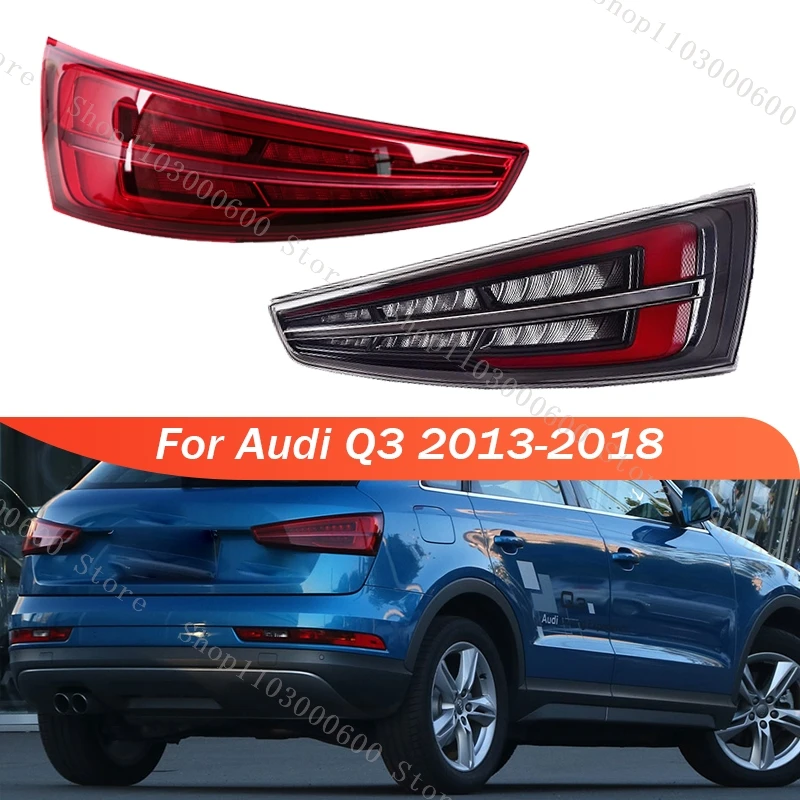 Для Audi Q3 2013-2018 автомобильный задний фонарь дневные ходовые огни динамический указатель поворота предупреждающая фара задний фонарь автомобильные аксессуары
Для Audi Q3 2013-2018 автомобильный задний фонарь дневные ходовые огни динамический указатель поворота предупреждающая фара задний фонарь автомобильные аксессуары