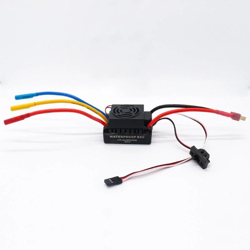 60A/80A/120A Brushless Electric Speed Controller BEC 5.8V/3A ESC Upgrade Part for DIY 1/10 1/8 RC Car Trucks Crawlers 15UB
60A/80A/120A Brushless Electric Speed Controller BEC 5.8V/3A ESC Upgrade Part for DIY 1/10 1/8 RC Car Trucks Crawlers 15UB