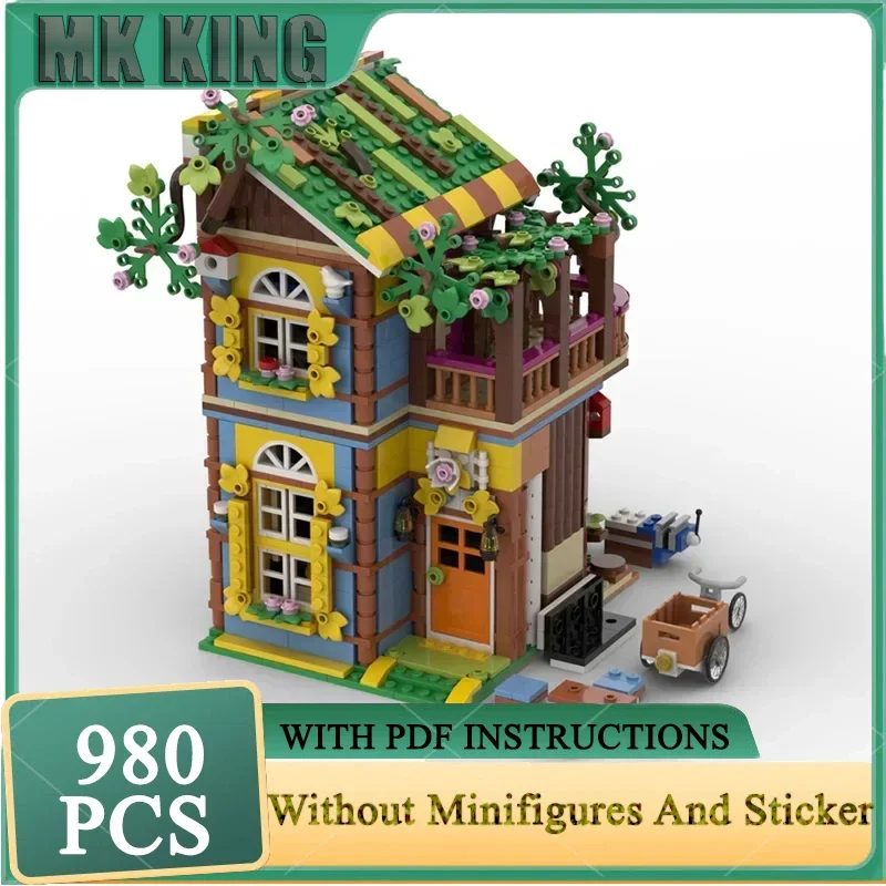 City Street View Moc Building Block Modular Beekeeper's Shop Model Technology Brick DIY Assembly Toy For Holiday Gift
City Street View Moc Building Block Modular Beekeeper's Shop Model Technology Brick DIY Assembly Toy For Holiday Gift