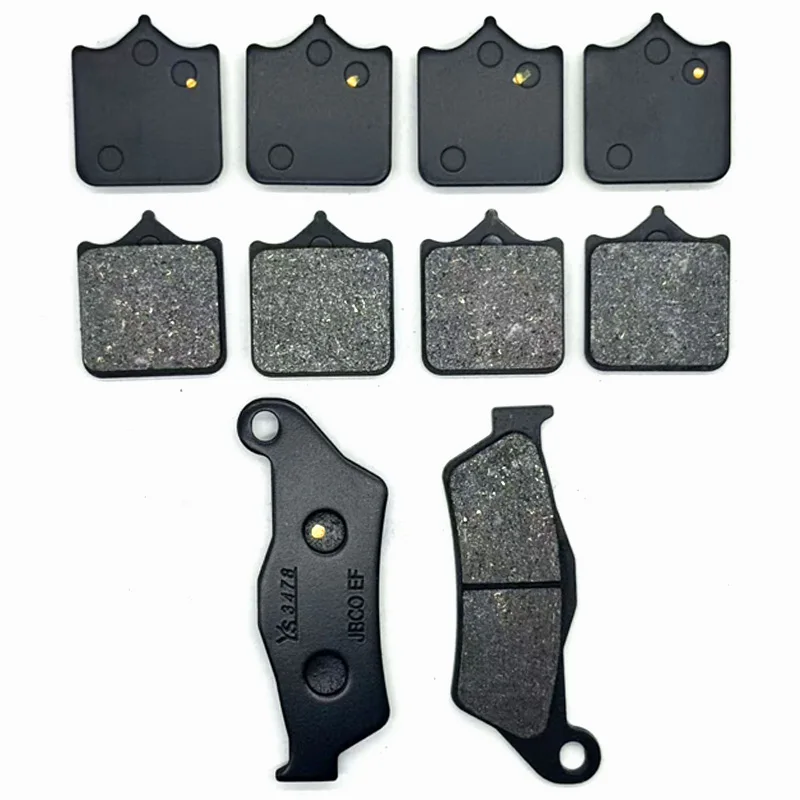 Motorcycle Front & Rear Brake Pads For KTM Supermoto990 07-11 SupermotoT990 09-13 Supermoto950 05-17 Supermoto 950R 07-17
Motorcycle Front & Rear Brake Pads For KTM Supermoto990 07-11 SupermotoT990 09-13 Supermoto950 05-17 Supermoto 950R 07-17