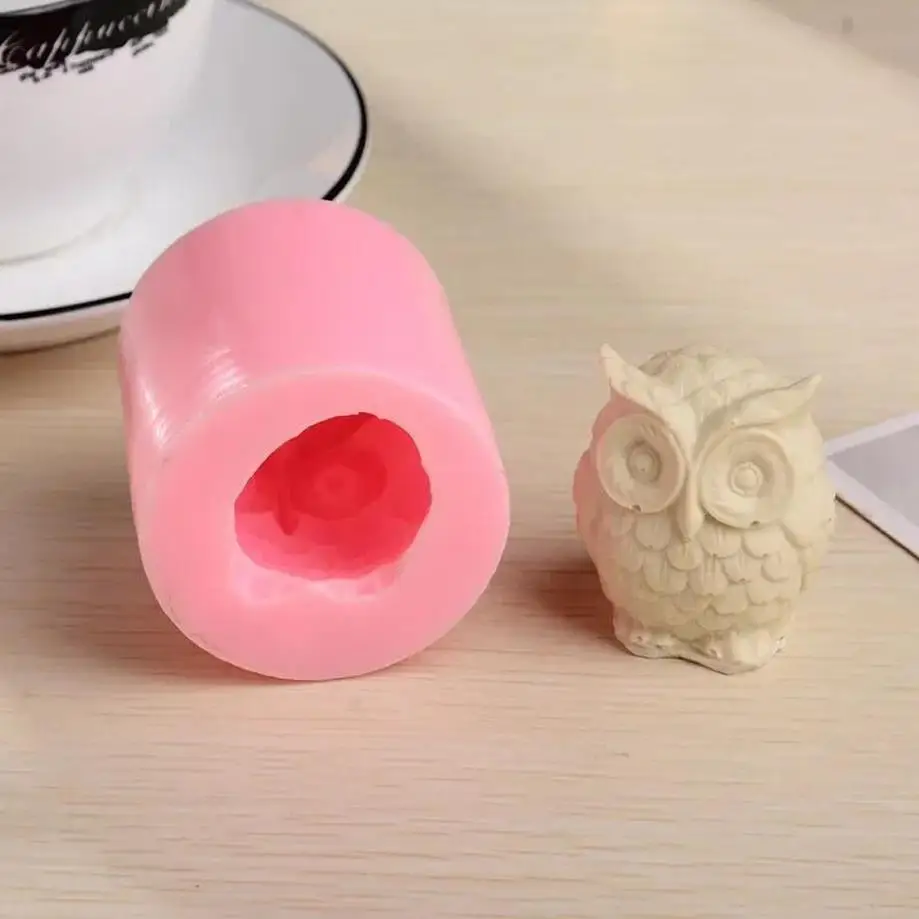 3D Owl Aromatherapy Candle Mold Animal Silicone Handmade Wax Resin Making Mold for DIY Candle Crafting
3D Owl Aromatherapy Candle Mold Animal Silicone Handmade Wax Resin Making Mold for DIY Candle Crafting