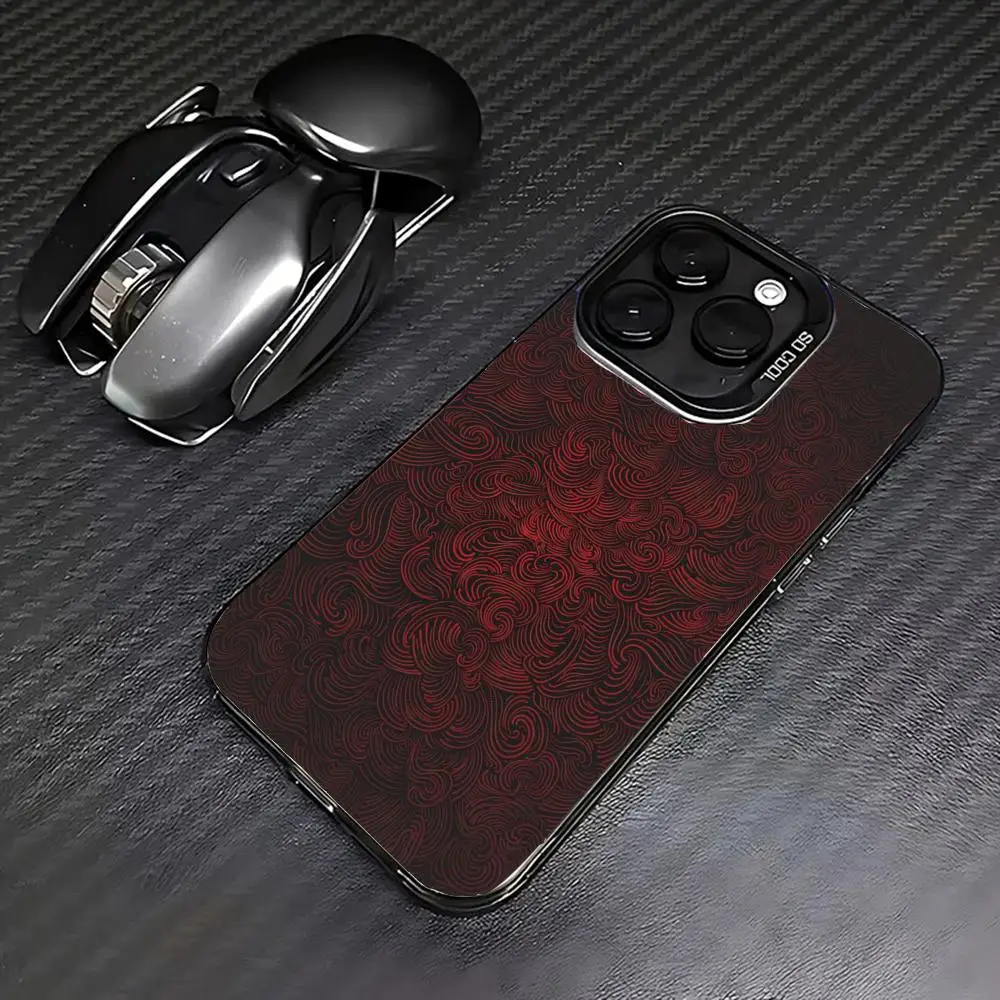 Red curve case for iPhone17 16 15 14 13 12 11 Pro/ Max/Plus shock-proof rear cover anti-fingerprint
Red curve case for iPhone17 16 15 14 13 12 11 Pro/ Max/Plus shock-proof rear cover anti-fingerprint