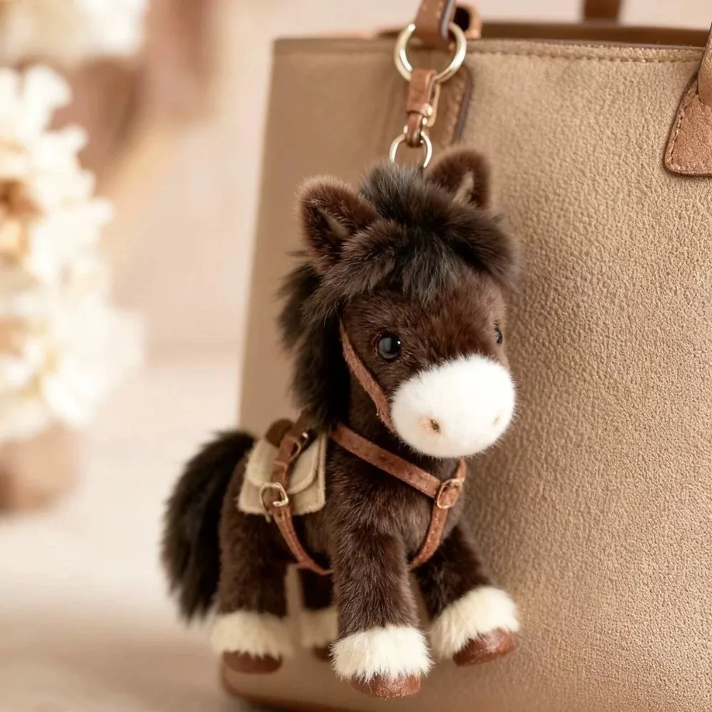 Year of The Horse Material Horse Mascot Pendant Lucky Soft Bag Charm Cartoon Style Horse Keychain Backpack Decor
Year of The Horse Material Horse Mascot Pendant Lucky Soft Bag Charm Cartoon Style Horse Keychain Backpack Decor