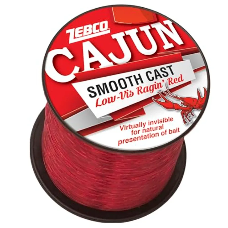 Cajun Line Smooth Cast Fishing Line, Low Vis Ragin' Red
Cajun Line Smooth Cast Fishing Line, Low Vis Ragin' Red