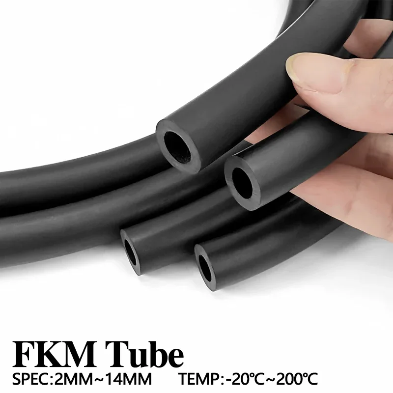 Automotive Fuel Pipe FKM Vitons Rubber Tube Oil Proof Corrosion Resistant Anti-Aging Hose ID 2-14mm Engine Fuel Line
Automotive Fuel Pipe FKM Vitons Rubber Tube Oil Proof Corrosion Resistant Anti-Aging Hose ID 2-14mm Engine Fuel Line