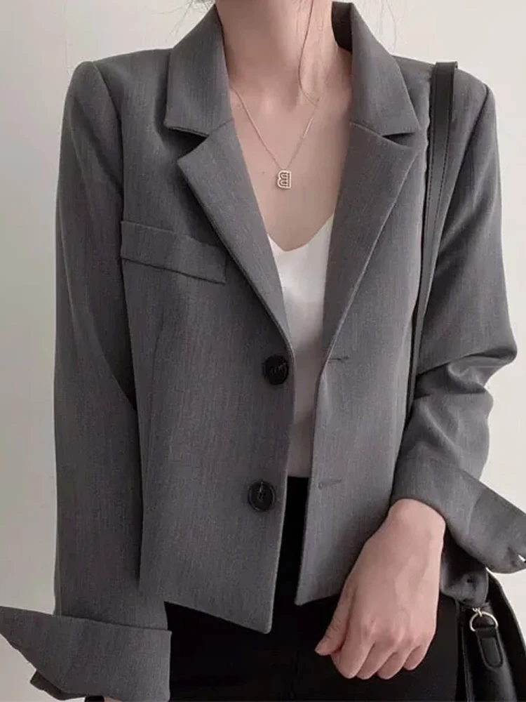 Retro Short Suit Jacket Women's Casual Design Sense Autumn New Arrival Premium Feel Small Size Friendly Fashionable Top
Retro Short Suit Jacket Women's Casual Design Sense Autumn New Arrival Premium Feel Small Size Friendly Fashionable Top