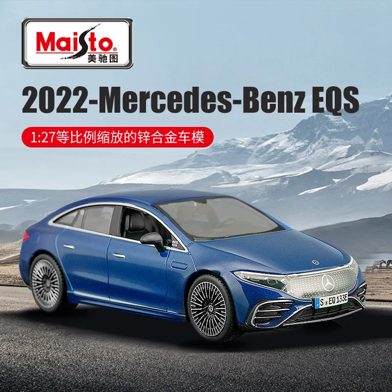Genuine Maisto Cars Toys For Collector 1:27 (24 Mercedes-Benz EQS New Energy Vehicle Simulation Alloy Car Model Metal Car Model
Genuine Maisto Cars Toys For Collector 1:27 (24 Mercedes-Benz EQS New Energy Vehicle Simulation Alloy Car Model Metal Car Model