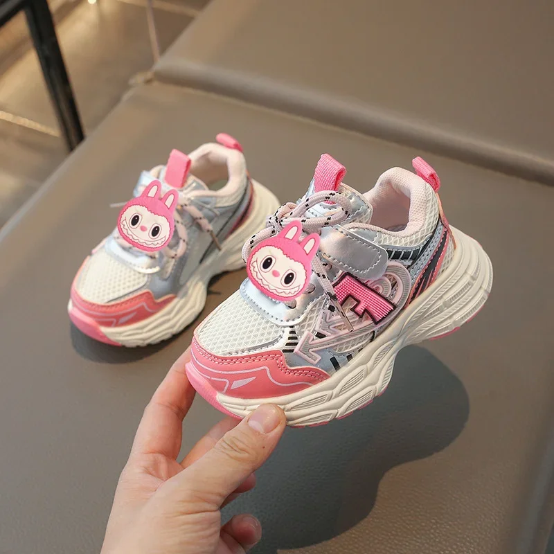 LABUBU Baby Toddler Shoes summer Sports Shoes Girls labu bu Non-slip Soft Sole Sneakers Spring New boy Baby Mesh Casual Shoes
LABUBU Baby Toddler Shoes summer Sports Shoes Girls labu bu Non-slip Soft Sole Sneakers Spring New boy Baby Mesh Casual Shoes