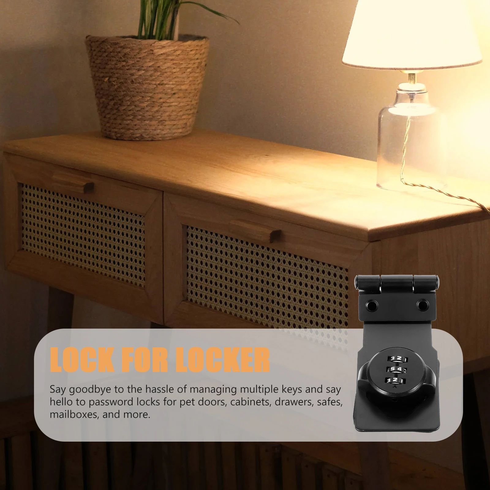 Cabinet Combination Lock Keyless Password Locks for Drawers 90 Degree Locker Lock Zinc Alloy Durable Cabinet Door Locks Storage
Cabinet Combination Lock Keyless Password Locks for Drawers 90 Degree Locker Lock Zinc Alloy Durable Cabinet Door Locks Storage