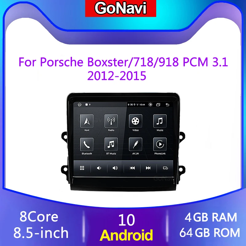 For Porsche Boxster/718/918 PCM 3.1 2012-2015 Android 10 Multimedia Player Navigation GPS stereo Carplay wifi
For Porsche Boxster/718/918 PCM 3.1 2012-2015 Android 10 Multimedia Player Navigation GPS stereo Carplay wifi