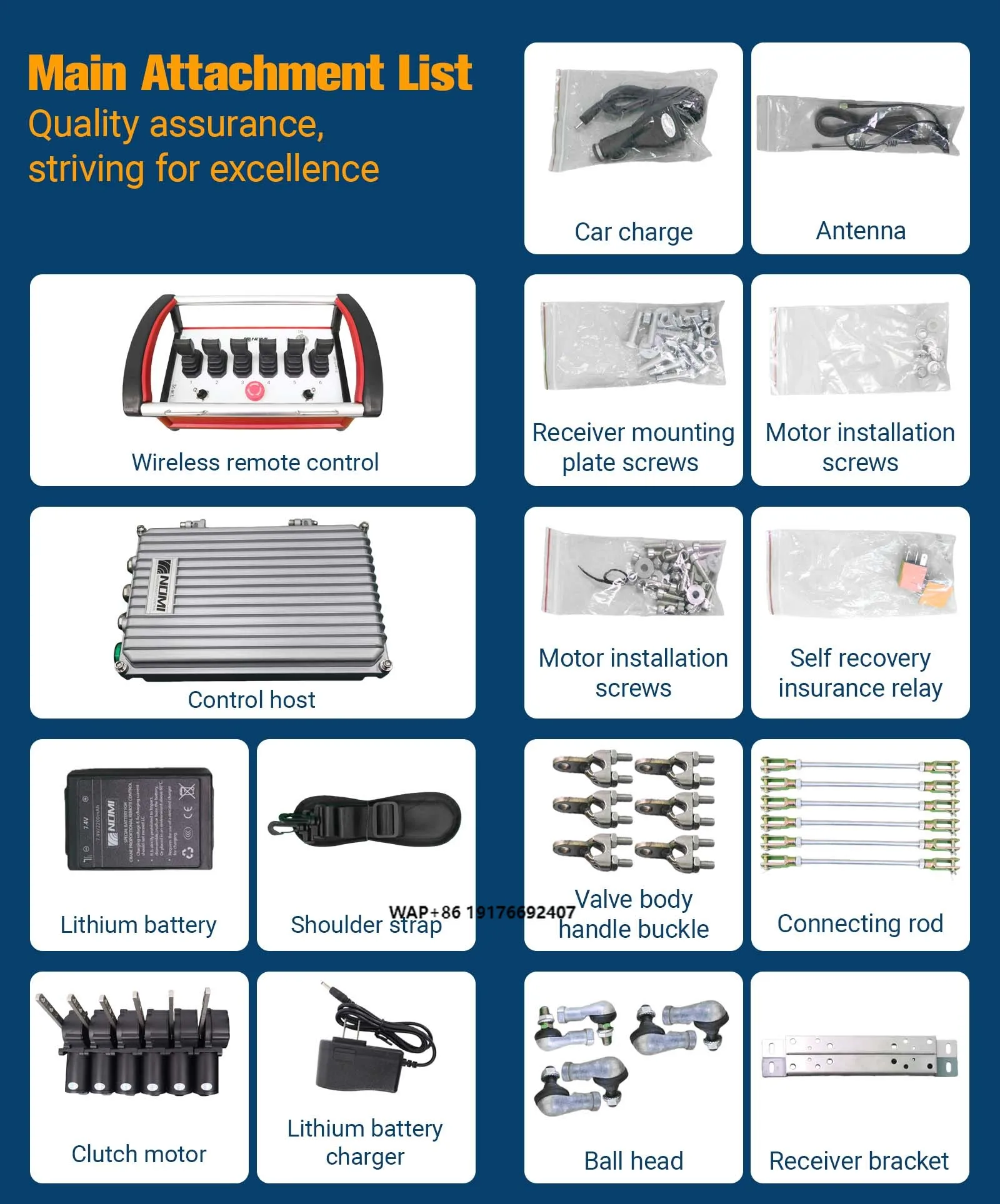 Industrial 6 Lever Radio Remote Control System for Hydraulic Construction Equipment, High Precision
Industrial 6 Lever Radio Remote Control System for Hydraulic Construction Equipment, High Precision