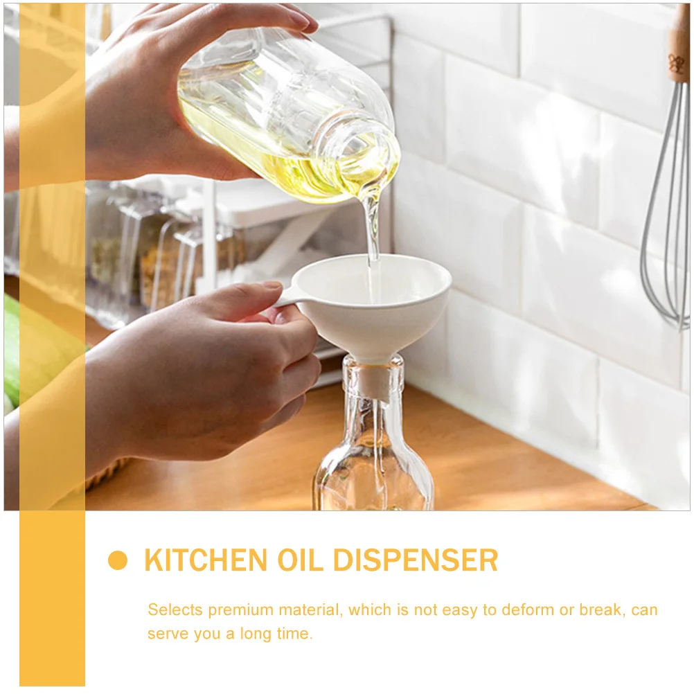 2pcs Plastic Funnel Multi-Function Household Liquid Funnel For Oil Vinegar Dispensing Kitchen Small Funnels Portable Liquid
2pcs Plastic Funnel Multi-Function Household Liquid Funnel For Oil Vinegar Dispensing Kitchen Small Funnels Portable Liquid