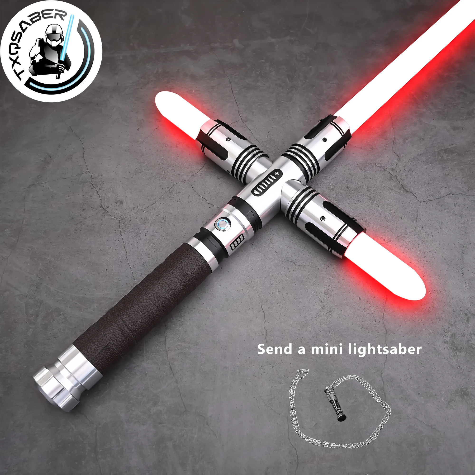 TXQSABERS Lightsaber C01 SDRGB Pixel Light Sword Metal Hilt Blaster Smooth Swing Heavy Dueling Laser Sword Adult Cosplay Toys
TXQSABERS Lightsaber C01 SDRGB Pixel Light Sword Metal Hilt Blaster Smooth Swing Heavy Dueling Laser Sword Adult Cosplay Toys