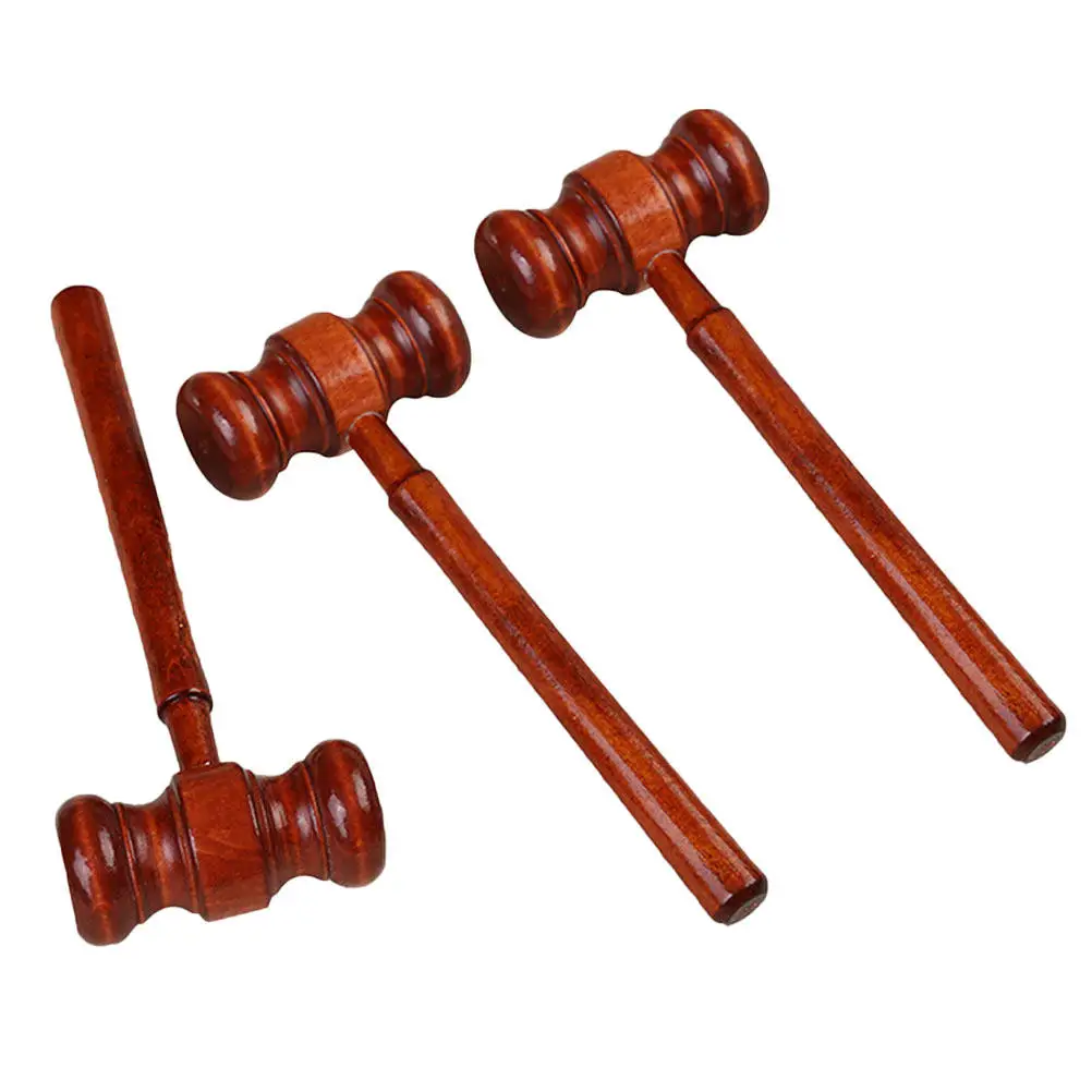 3Pcs Wooden Judge Hammer Mallet Creative Kids Gavel Hand Training Mini Wooden Hammer for Costume Role Play Classroom Fun
3Pcs Wooden Judge Hammer Mallet Creative Kids Gavel Hand Training Mini Wooden Hammer for Costume Role Play Classroom Fun