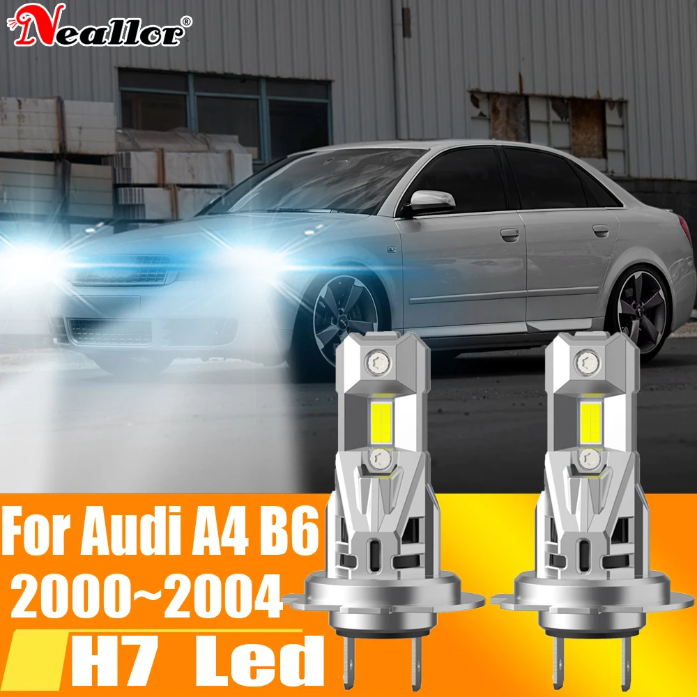 2 шт., Автомобильные светодиодные лампы H7 Canbus H18 6000K 12 В 55 Вт для Audi A4 B6 2000 ~ 2004
2 шт., Автомобильные светодиодные лампы H7 Canbus H18 6000K 12 В 55 Вт для Audi A4 B6 2000 ~ 2004