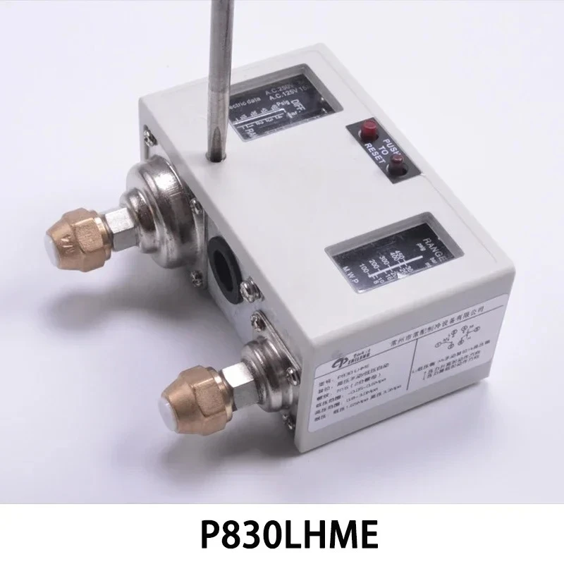 Реле управления реле давления блока холодного хранения P830HME P830E ручной автоматический переключатель контроля давления
Реле управления реле давления блока холодного хранения P830HME P830E ручной автоматический переключатель контроля давления