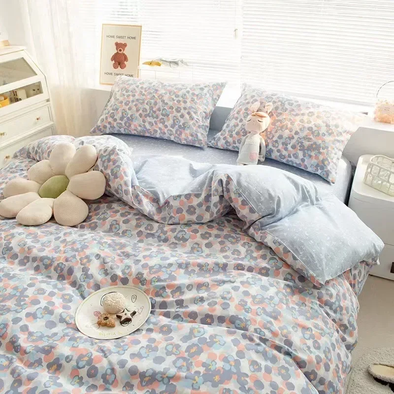 Concise Style For Bedroom Soft Bedspreads For Double Bed Home Comefortable Duvet Cover Quality Quilt Cover And Pillowcase
Concise Style For Bedroom Soft Bedspreads For Double Bed Home Comefortable Duvet Cover Quality Quilt Cover And Pillowcase