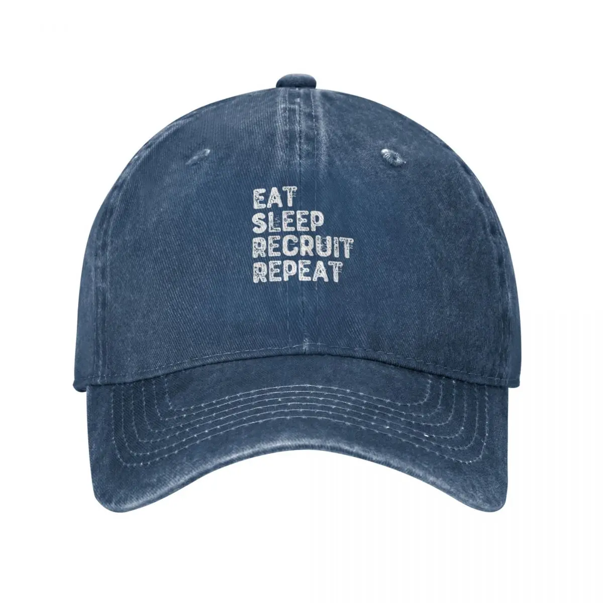 Eat Sleep Recruit Repeat Cap Cowboy Hat Hiking hat hat man for the sun Women's hat Men's
Eat Sleep Recruit Repeat Cap Cowboy Hat Hiking hat hat man for the sun Women's hat Men's