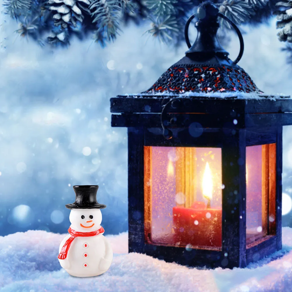 20 Pcs Mini Snowman naments Resin Decorative Christmas Figurines Tiny Craft Home Miniature Models
20 Pcs Mini Snowman naments Resin Decorative Christmas Figurines Tiny Craft Home Miniature Models