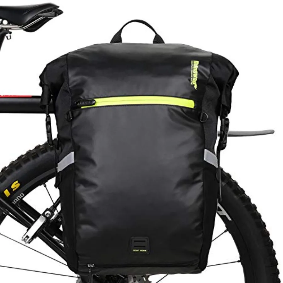 Bike Bag Waterproof Pannier Bag Convertible - 2 in 1 Bicycle Saddle Bag Shoulder Bag Laptop Pannier Professional Cycling Access
Bike Bag Waterproof Pannier Bag Convertible - 2 in 1 Bicycle Saddle Bag Shoulder Bag Laptop Pannier Professional Cycling Access