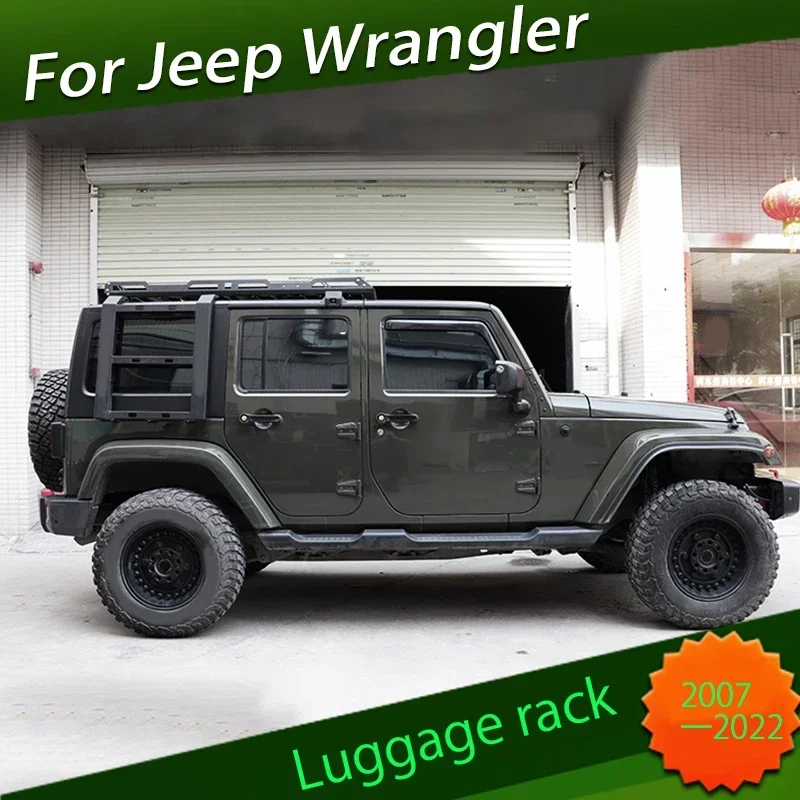 Luggage Rack Fit for Jeep JL JK JT Wrangler 2007 2008 2009 2010 2011 2012 2013 - 2022 Modified Accessories Roof Luggage Frame
Luggage Rack Fit for Jeep JL JK JT Wrangler 2007 2008 2009 2010 2011 2012 2013 - 2022 Modified Accessories Roof Luggage Frame