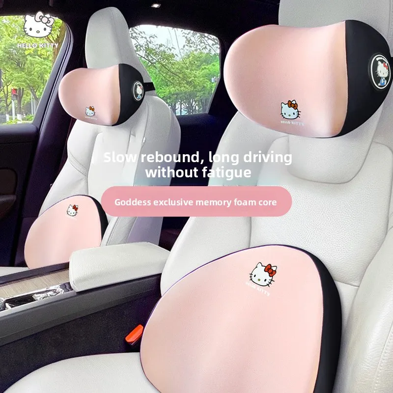 Hello Kitty Car Headrest Pillow Winter Warm Plush Doll Neck & Lumbar Support Cushion Adjustable Car Seat Pillow Seat Belt Cover
Hello Kitty Car Headrest Pillow Winter Warm Plush Doll Neck & Lumbar Support Cushion Adjustable Car Seat Pillow Seat Belt Cover