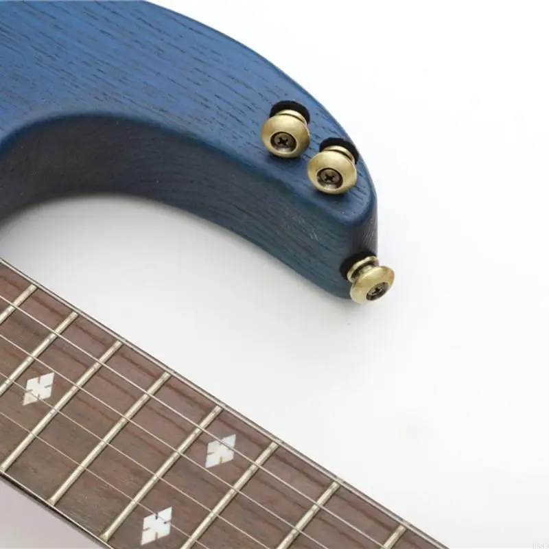 Guitar Strap Lock Buttons Guitar Strap Locks, Mushrooms Head Guitar Strap Button