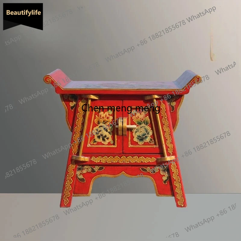 solid wood creative buddhist altar for home door retro hand-painted furniture small apartment buddhist shrine buddhist altar c13
solid wood creative buddhist altar for home door retro hand-painted furniture small apartment buddhist shrine buddhist altar c13