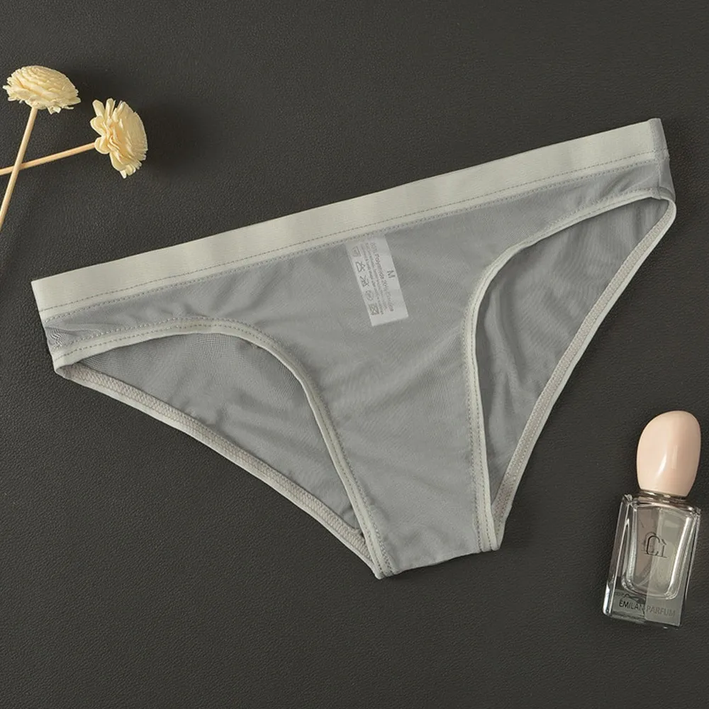 1pc Casual Simple Men's Low Rise Underwear Briefs Breathable Lightweight Mesh Panties Sexy Lingerie Transparent
1pc Casual Simple Men's Low Rise Underwear Briefs Breathable Lightweight Mesh Panties Sexy Lingerie Transparent