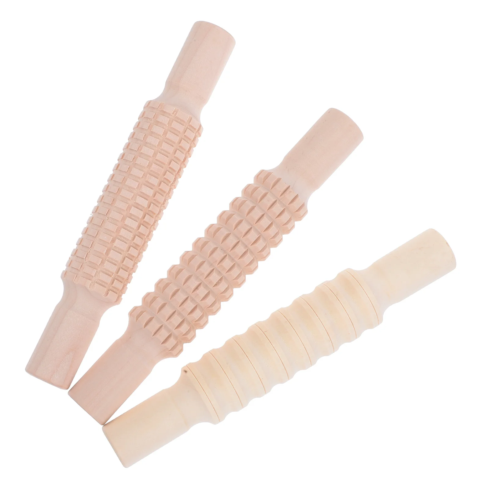3 Pcs Children's Embossed Sticks Clay Polymer Accessories Templates Modeling Tools Decorative Roller Pottery
3 Pcs Children's Embossed Sticks Clay Polymer Accessories Templates Modeling Tools Decorative Roller Pottery