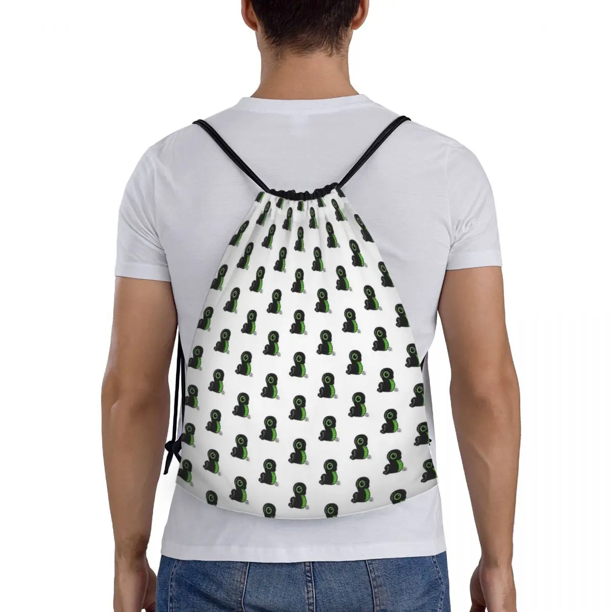 Sneki Snek Fan Design Razer Sticker Backpacks Multi-function Portable Drawstring Bags Sports Bag Book Bags For Travel Students 
Sneki Snek Fan Design Razer Sticker Backpacks Multi-function Portable Drawstring Bags Sports Bag Book Bags For Travel Students