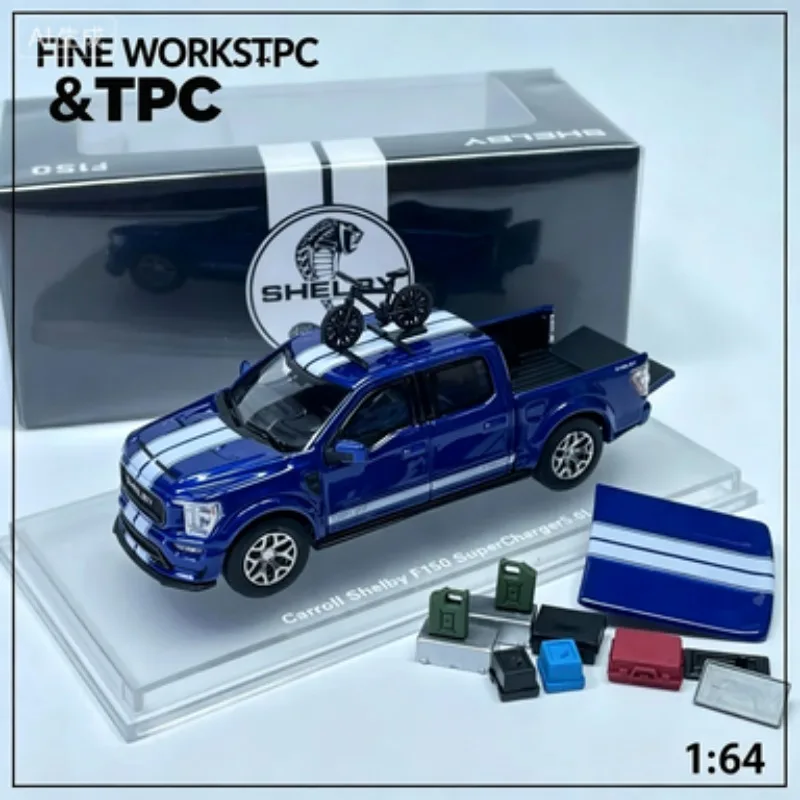 FINE WORKS 1:64 Ford F150, Limited Edition for Jiuzhou Exhibition, Cast Alloy Model, Adult Collection Decorative Piece.
FINE WORKS 1:64 Ford F150, Limited Edition for Jiuzhou Exhibition, Cast Alloy Model, Adult Collection Decorative Piece.