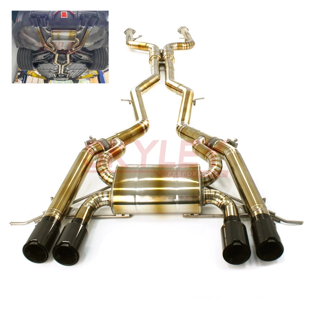 Top Quality Titanium Exhaust Catback Performance Valvetronic Exhaust Pipe For Bmw G80 G82 M3 M4 Exhaust
Top Quality Titanium Exhaust Catback Performance Valvetronic Exhaust Pipe For Bmw G80 G82 M3 M4 Exhaust