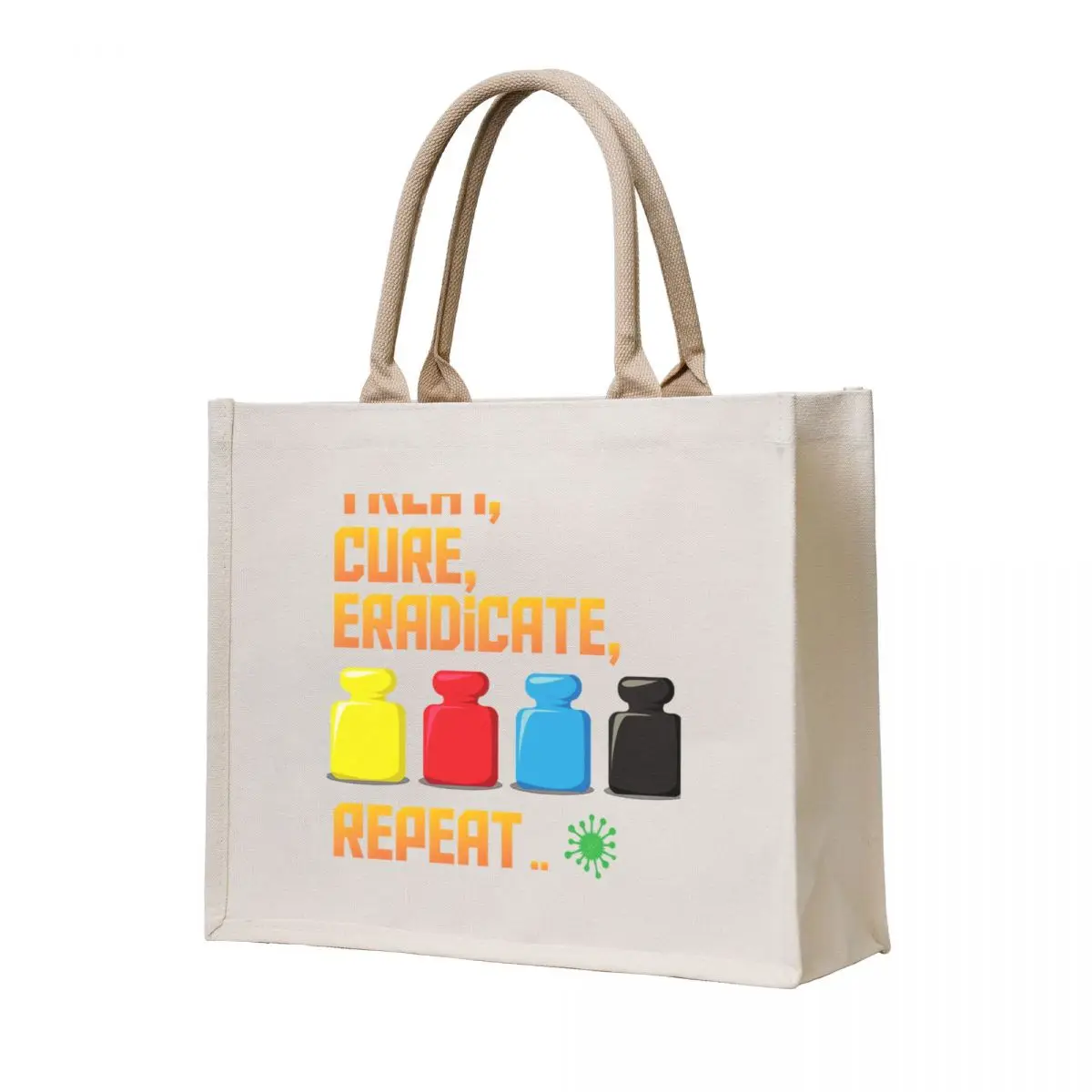 Pandemic Treat, Cure, Eradicate, Repeat Board Game Graphic - Tabletop Gaming Tote Bag tote bags aesthetic Gift bags
Pandemic Treat, Cure, Eradicate, Repeat Board Game Graphic - Tabletop Gaming Tote Bag tote bags aesthetic Gift bags