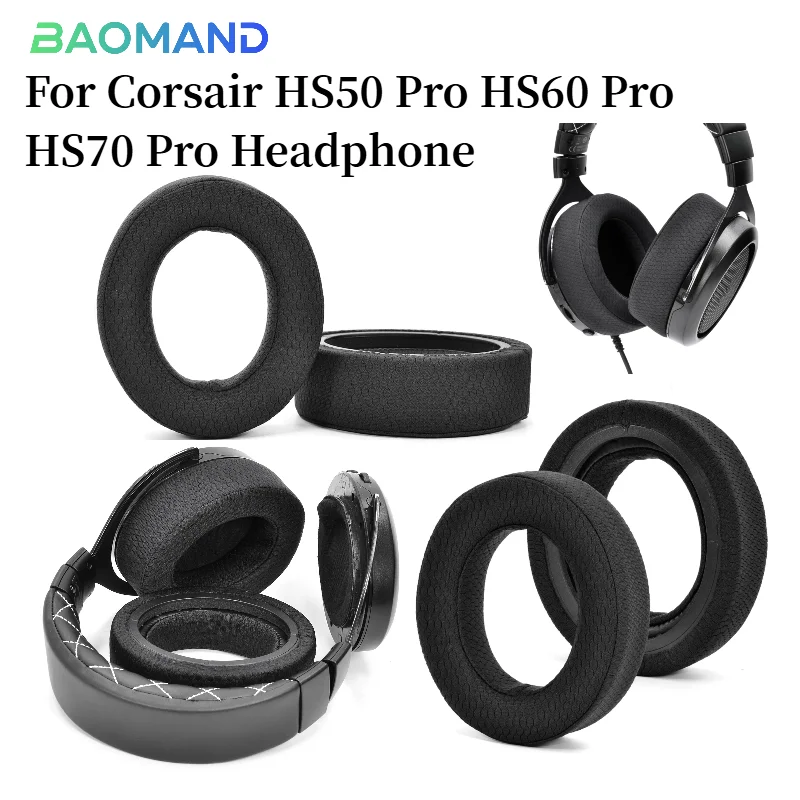 Ear Pads Headphone Earpads For Corsair HS50 Pro HS60 Pro HS70 Pro Ear Pads Headphone Earpad Replacement Cushions Cover Earmuff
Ear Pads Headphone Earpads For Corsair HS50 Pro HS60 Pro HS70 Pro Ear Pads Headphone Earpad Replacement Cushions Cover Earmuff