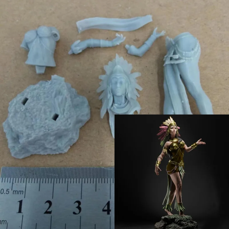 Набор моделей фигурок из смолы Goddess of Aztecs, масштаб 1/24, 75 мм, неокрашенный, в разобранном виде
Набор моделей фигурок из смолы Goddess of Aztecs, масштаб 1/24, 75 мм, неокрашенный, в разобранном виде