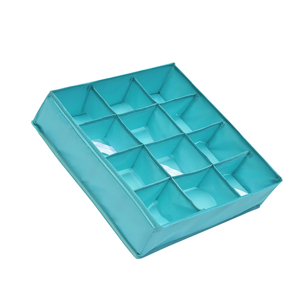 Foldable Underwear Storage Box 12 Cells ganizer Socks Container Grid Polyester Material Practical Easy Storage Solution
Foldable Underwear Storage Box 12 Cells ganizer Socks Container Grid Polyester Material Practical Easy Storage Solution