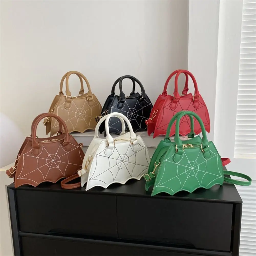 PU Leather Halloween Bag Bat Wing Halloween Props Spider Web Shoulder Bag Shopping Bag Handbag Halloween Crossbody Bag Halloween
PU Leather Halloween Bag Bat Wing Halloween Props Spider Web Shoulder Bag Shopping Bag Handbag Halloween Crossbody Bag Halloween