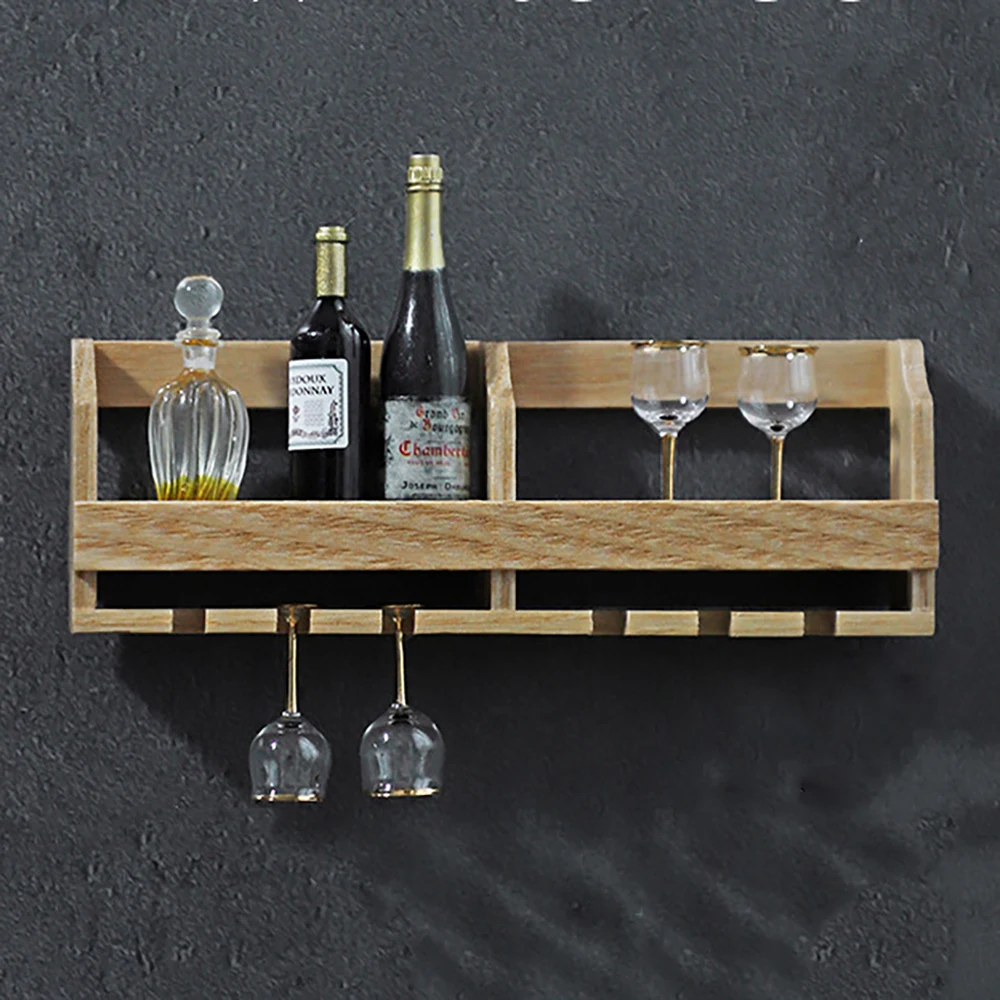 1/12 Dollhouse Accessories Miniature Wooden Wall Mounted Wine Cabinet Mini Showcase Model Toy for Doll House Decoration
1/12 Dollhouse Accessories Miniature Wooden Wall Mounted Wine Cabinet Mini Showcase Model Toy for Doll House Decoration
