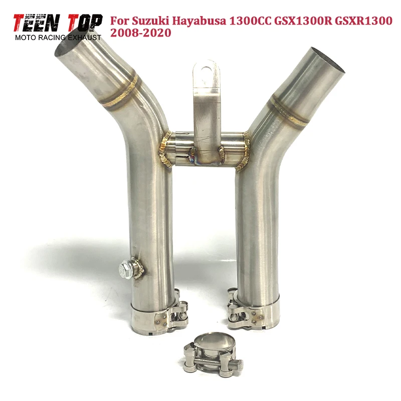 Motorcycle Exhaust Pipe For Suzuki Hayabusa 1300CC GSX1300R GSXR1300 Decat Pipe Escape Moto Middle Pipe Mid Link Catalyst Tube
Motorcycle Exhaust Pipe For Suzuki Hayabusa 1300CC GSX1300R GSXR1300 Decat Pipe Escape Moto Middle Pipe Mid Link Catalyst Tube