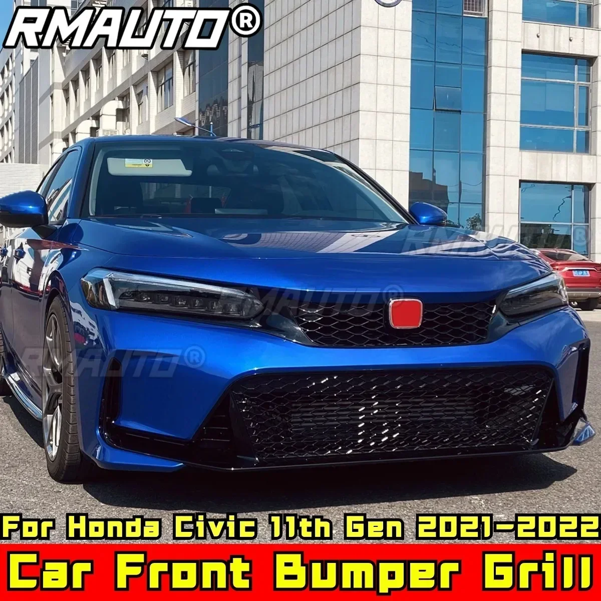 For Honda Civic 11th Gen 2021-2022 Body Kit Bumper Grill Glossy Black TR style Racing Grills Grille Car Accessories
For Honda Civic 11th Gen 2021-2022 Body Kit Bumper Grill Glossy Black TR style Racing Grills Grille Car Accessories