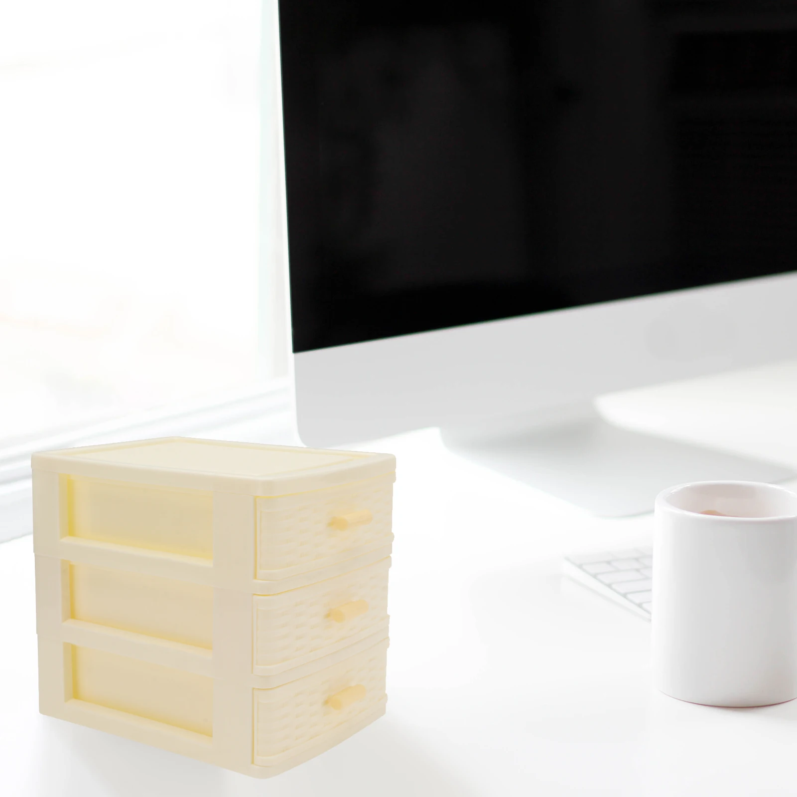Storage Drawers Multi-layer Box Jewelry for Girls Desk Case Containers with Beige Desktop Organizer Office
Storage Drawers Multi-layer Box Jewelry for Girls Desk Case Containers with Beige Desktop Organizer Office