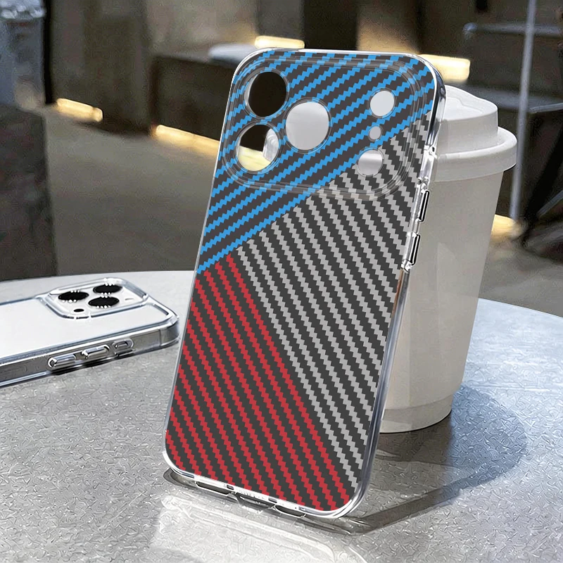 Clear Striped Geometric Pattern Phone Case For iPhone 17e 17 16 15 14 13 Pro Max 17 16 Pro 16e 12 11 Shockproof Soft Back Cover
Clear Striped Geometric Pattern Phone Case For iPhone 17e 17 16 15 14 13 Pro Max 17 16 Pro 16e 12 11 Shockproof Soft Back Cover