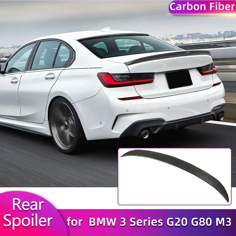 Carbon Fiber Rear Trunk Spoiler Wings for BMW 3 Series G20 G80 M3 Sedan 2020-2023 Car Racing Rear Spoiler Boot Wing Lip Body Kit
Carbon Fiber Rear Trunk Spoiler Wings for BMW 3 Series G20 G80 M3 Sedan 2020-2023 Car Racing Rear Spoiler Boot Wing Lip Body Kit