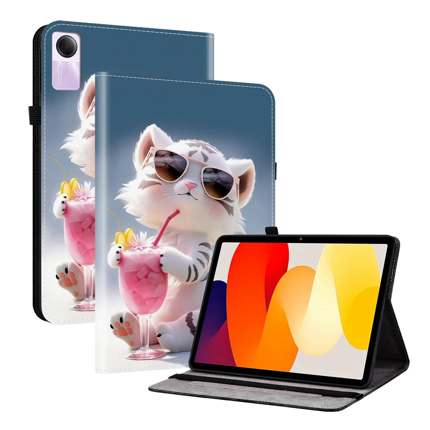 Adjustable Stand Case for Xiaomi Redmi Pad SE 2023 11" Model 23073RPBFG TPU Back Cover Luxury Painted With Card Slots Pen Holder
Adjustable Stand Case for Xiaomi Redmi Pad SE 2023 11" Model 23073RPBFG TPU Back Cover Luxury Painted With Card Slots Pen Holder