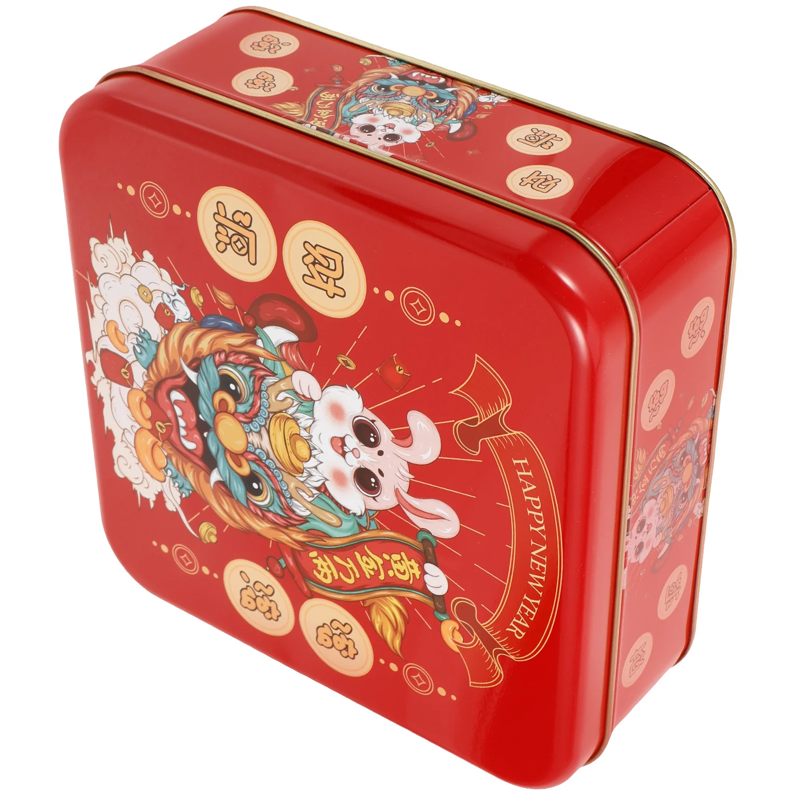 Storage Box Rabbit Year Material Iron Packing Container Cookies Sweets Gift Chinese New Year Festive
Storage Box Rabbit Year Material Iron Packing Container Cookies Sweets Gift Chinese New Year Festive